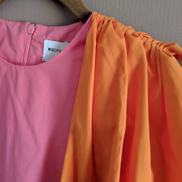 WOLF & RITA - Girls Adelia Pink Sash Blouse NWOT - Picture 6 of 11